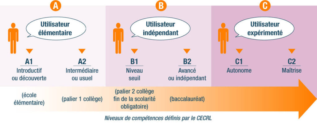 niveau en langue pour son CV